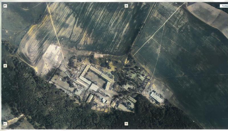 IX-es akna területe, légifotó. Fotó: fentrol.hu