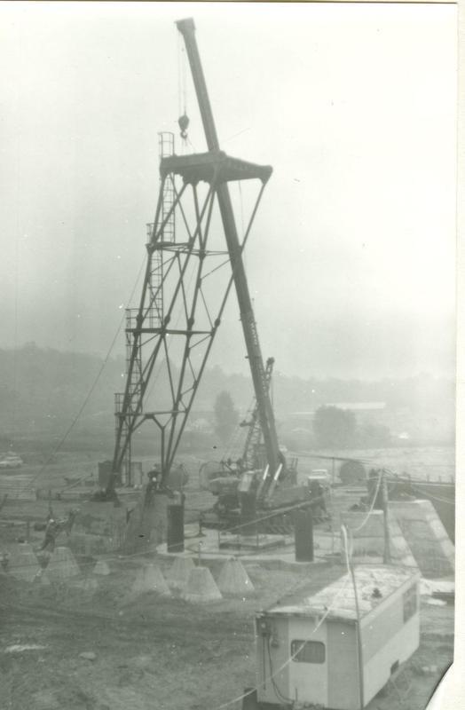 Aknatorony építése Fotó Pick József gyűjteménye (1)