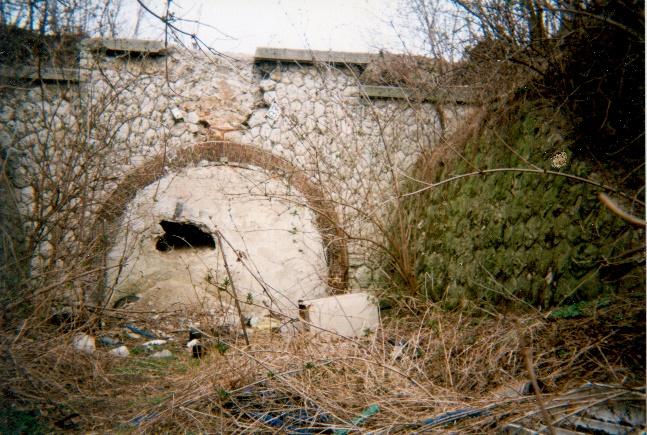 Borókási-táró befalazva 1998-ban fotó: Molnár Márk